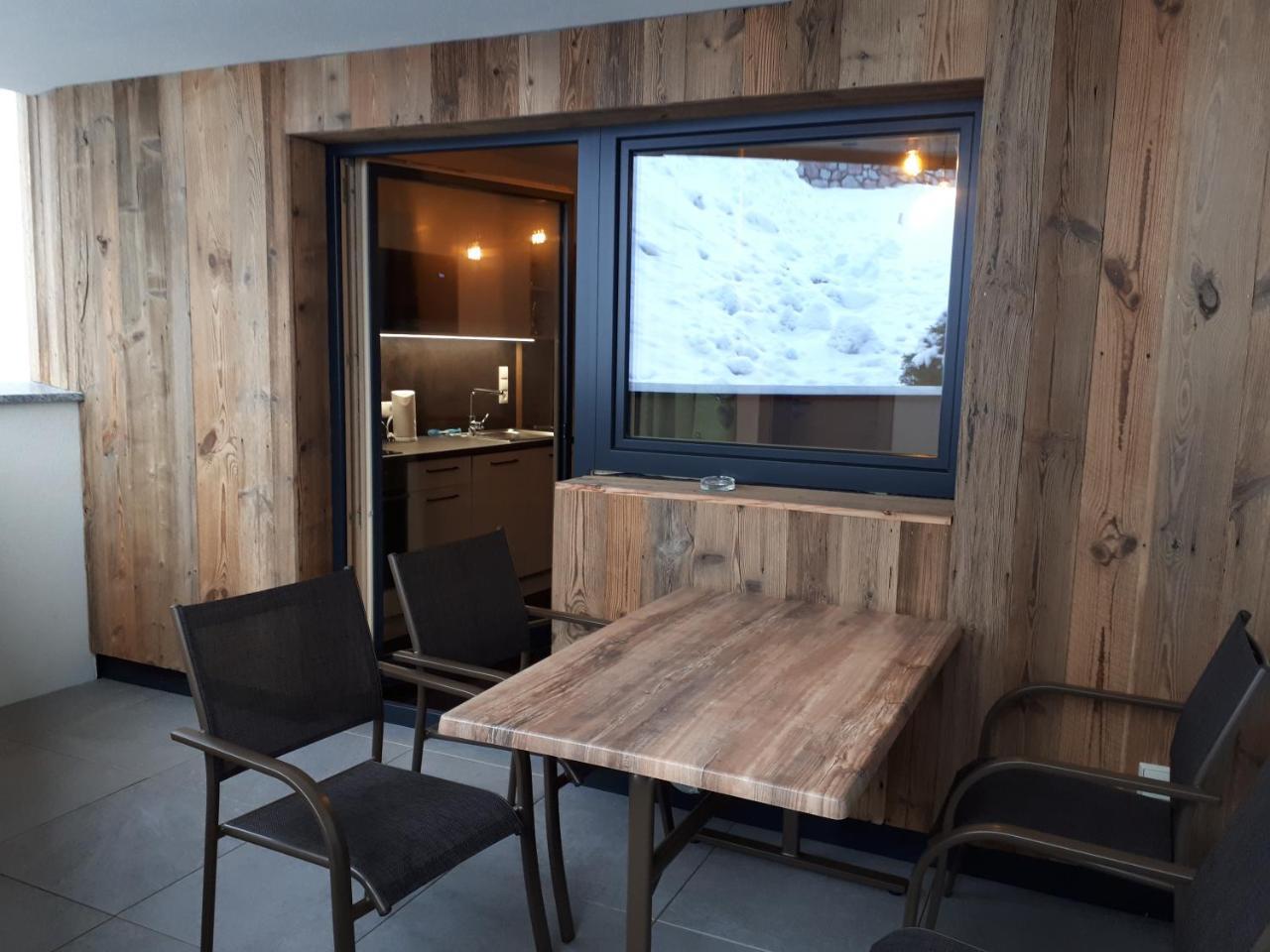 Haus Alpenblick Appartement Ladis Buitenkant foto