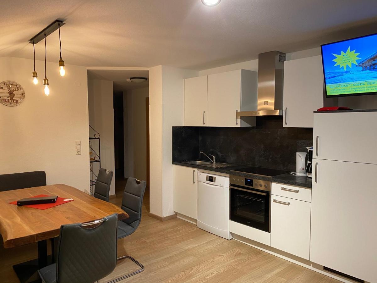 Haus Alpenblick Appartement Ladis Buitenkant foto